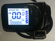 锂電儀表LCD-S886指撥儀表